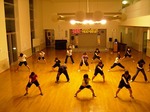 よさこい練習　猛特訓!!Yosakoiodori is being practiced